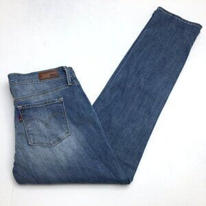 Levi's Women's Jeans Straight Leg Slight Curve Mid Rise size 28 x 32